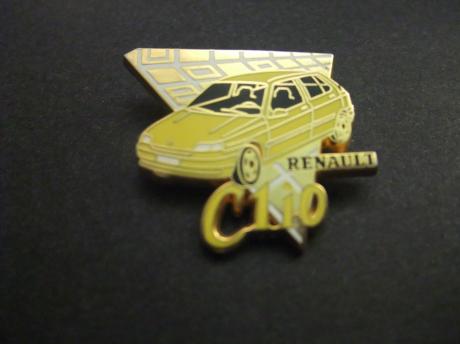 Renault Clio geel model